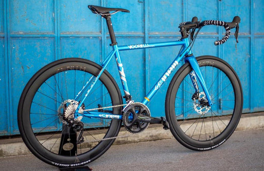 Arjun's New CINELLI Vigorelli Road Disc - FISHTAIL CYCLERY