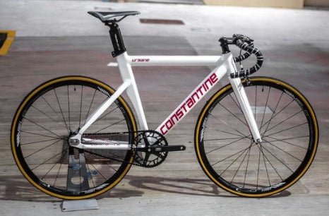 CONSTANTINE Urbane Available in White/ Magenta - FISHTAIL CYCLERY