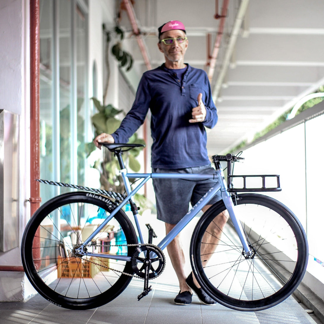 David's Commuter, the Poloandbike CMNDR - FISHTAIL CYCLERY