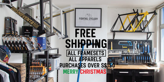 FREE SHIPPING THIS FESTIVE SEASON - FISHTAIL CYCLERY