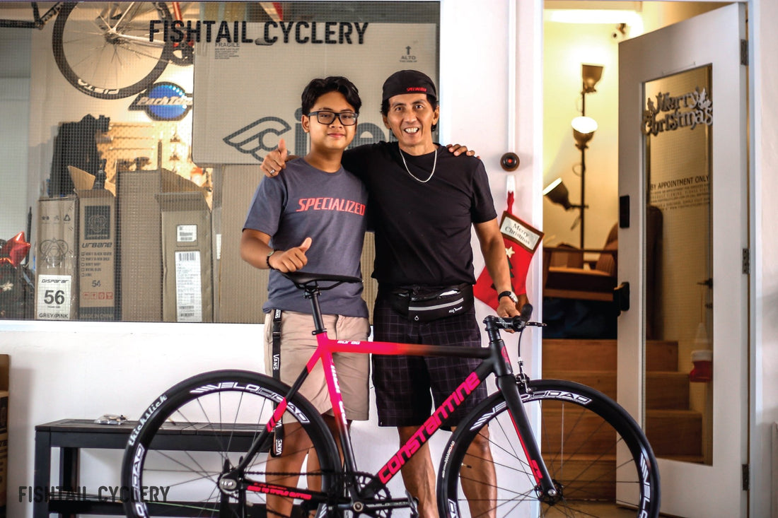 When Bike Shopping Turns into a Father - Son Bonding Session. - FISHTAIL CYCLERY
