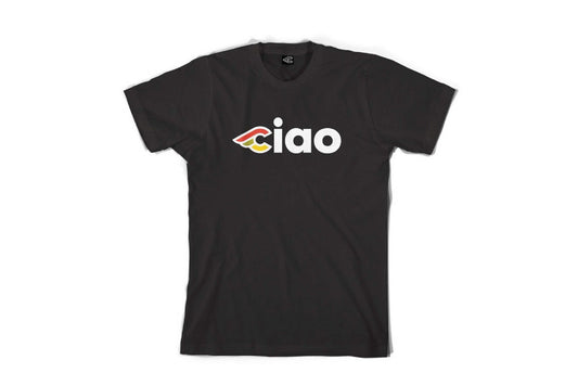 Cinelli - CINELLI Ciao Black T Shirt - FISHTAIL CYCLERY