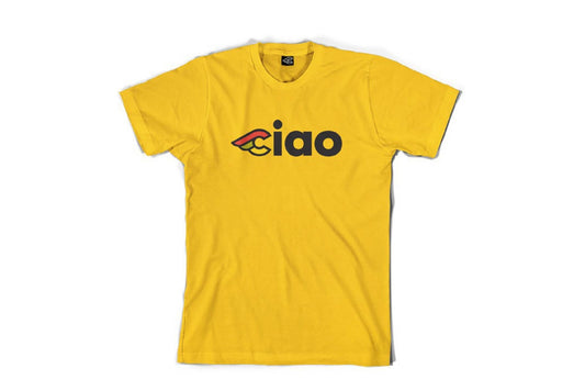 Cinelli - CINELLI Ciao Yellow T Shirt - FISHTAIL CYCLERY