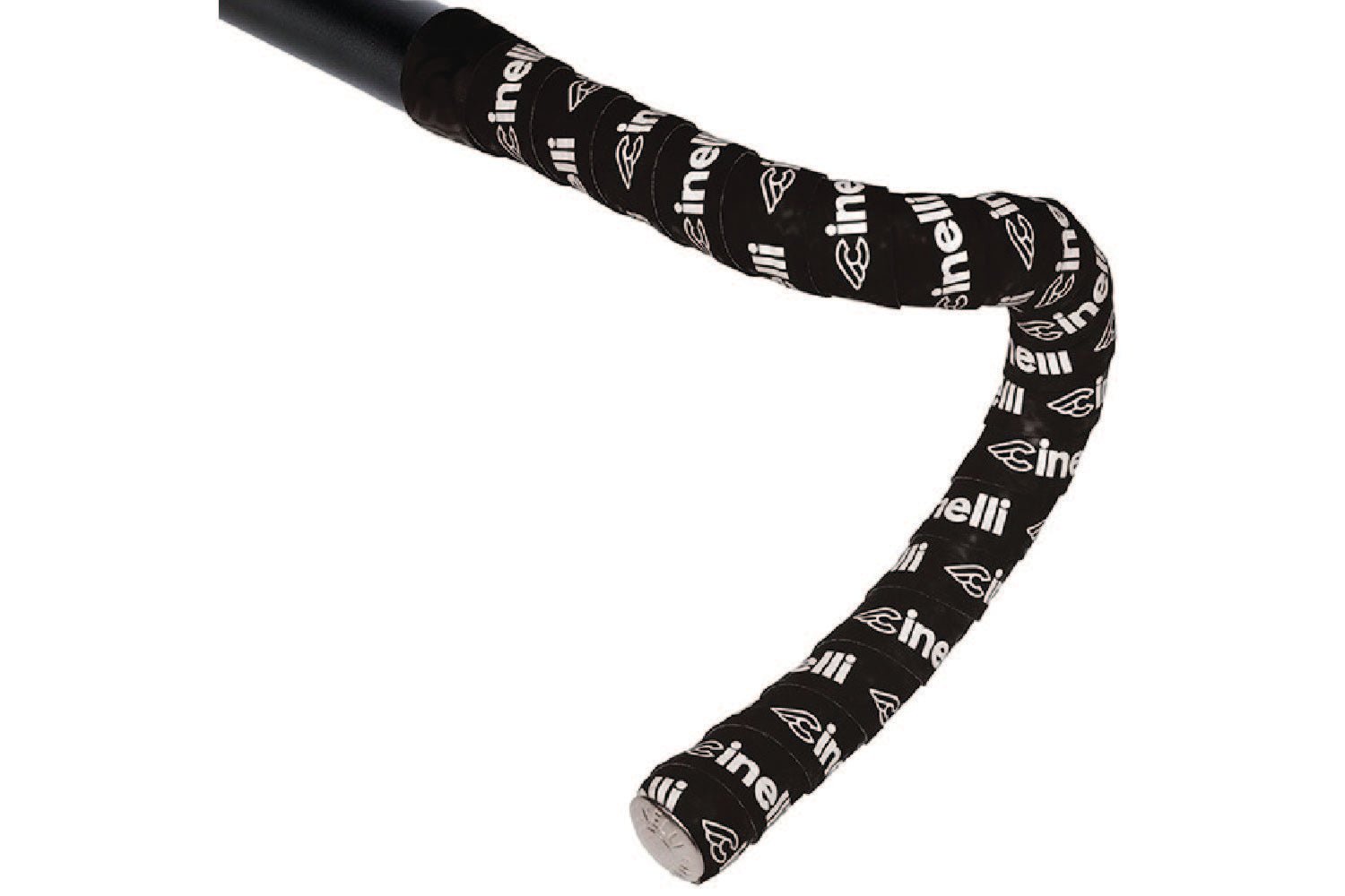 Cinelli - CINELLI Logo Velvet Black Handlebar Tape - FISHTAIL CYCLERY