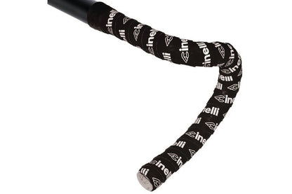 Cinelli - CINELLI Logo Velvet Black Handlebar Tape - FISHTAIL CYCLERY