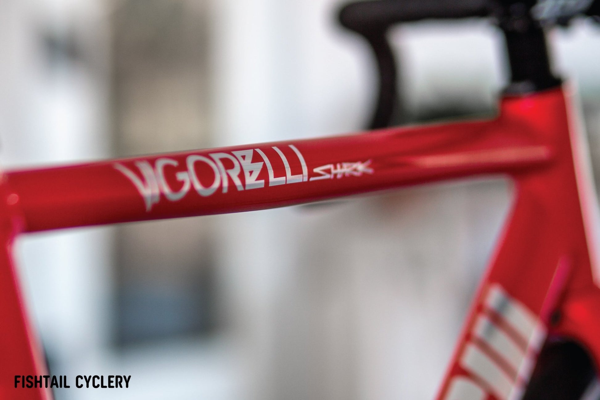 Cinelli - CINELLI Vigorelli Shark Red Alert Frameset - FISHTAIL CYCLERY