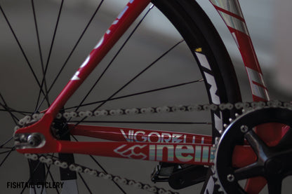 Cinelli - CINELLI Vigorelli Shark Red Alert Frameset - FISHTAIL CYCLERY