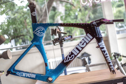 Cinelli - CINELLI WYSIWYG Time Trial TT Bike Frameset - FISHTAIL CYCLERY
