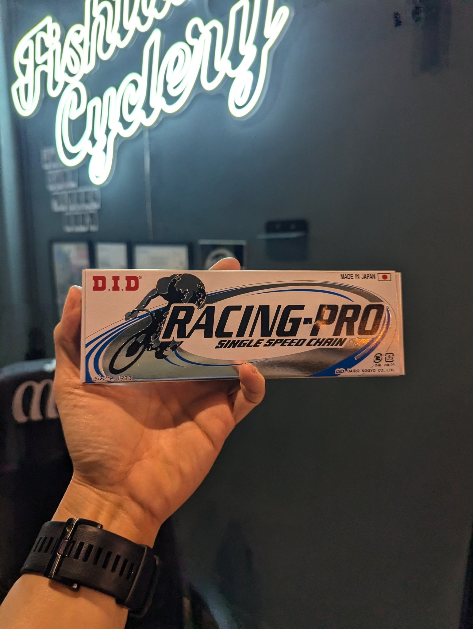 D.I.D - DAIDO (D.I.D) RACING PRO TRACK RACING CHAIN - FISHTAIL CYCLERY