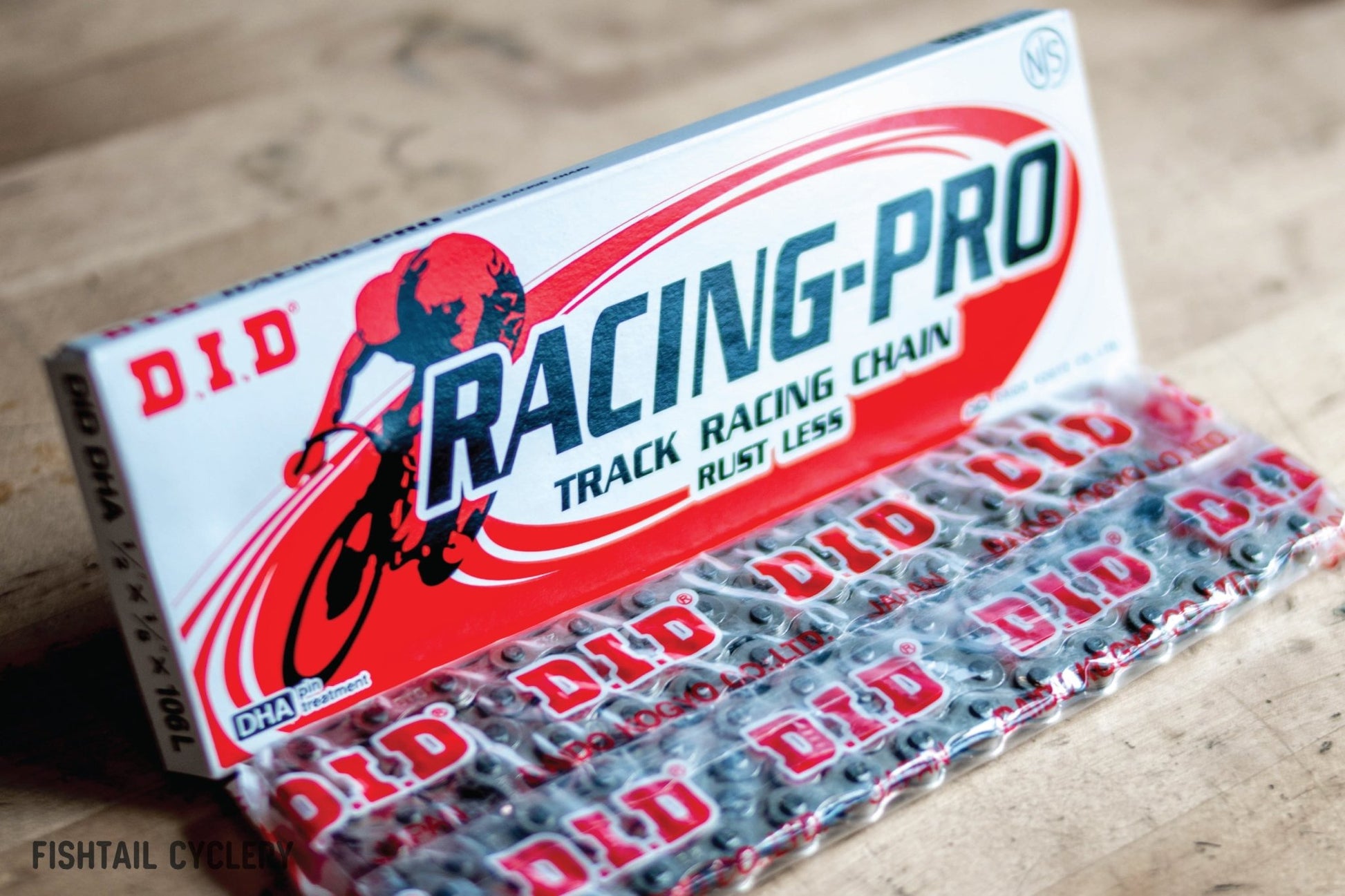 D.I.D - DAIDO (D.I.D) RACING PRO TRACK RACING CHAIN [NJS] - FISHTAIL CYCLERY