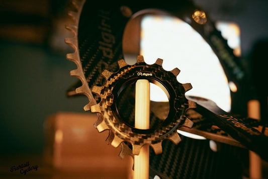 Digirit - Digirit Carbon Sprocket with Adapter - FISHTAIL CYCLERY
