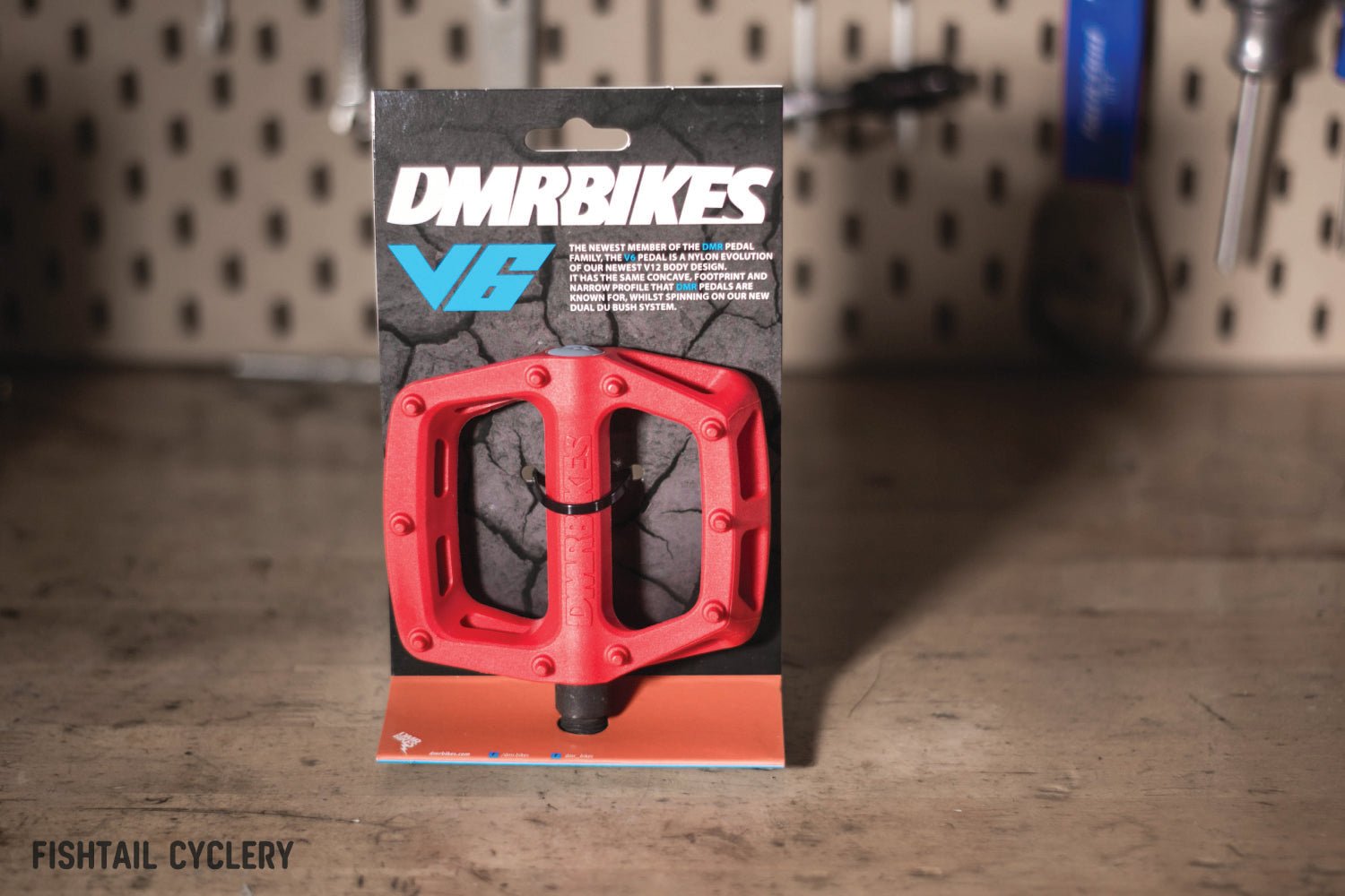 DMR BIKES - DMR V6 FLAT PEDALS - FISHTAIL CYCLERY