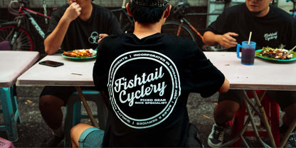 FISHTAIL CYCLERY - FISHTAIL CYCLERY Signature T-Shirt - FISHTAIL CYCLERY