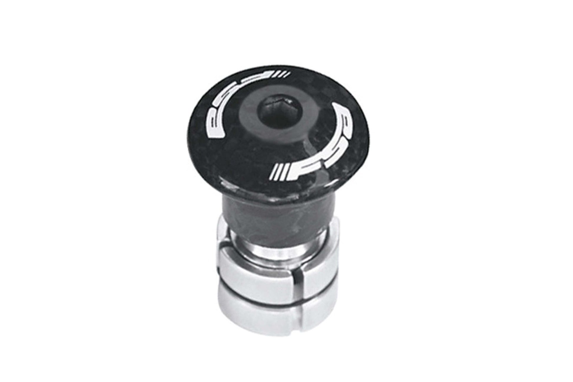 FSA - FSA Compressor 1-1/8" Expander Plug With Carbon Top Cap - FISHTAIL CYCLERY