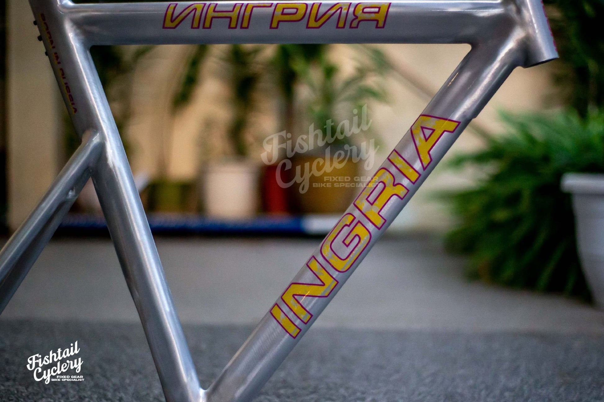 Ingria - INGRIA Airpusher Track Bike Frame - FISHTAIL CYCLERY