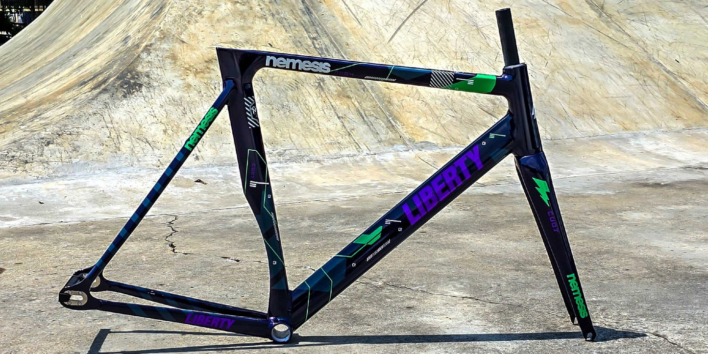 LIBERTY BIKES - LIBERTY Nemesis Neo 4 Track Frameset - FISHTAIL CYCLERY