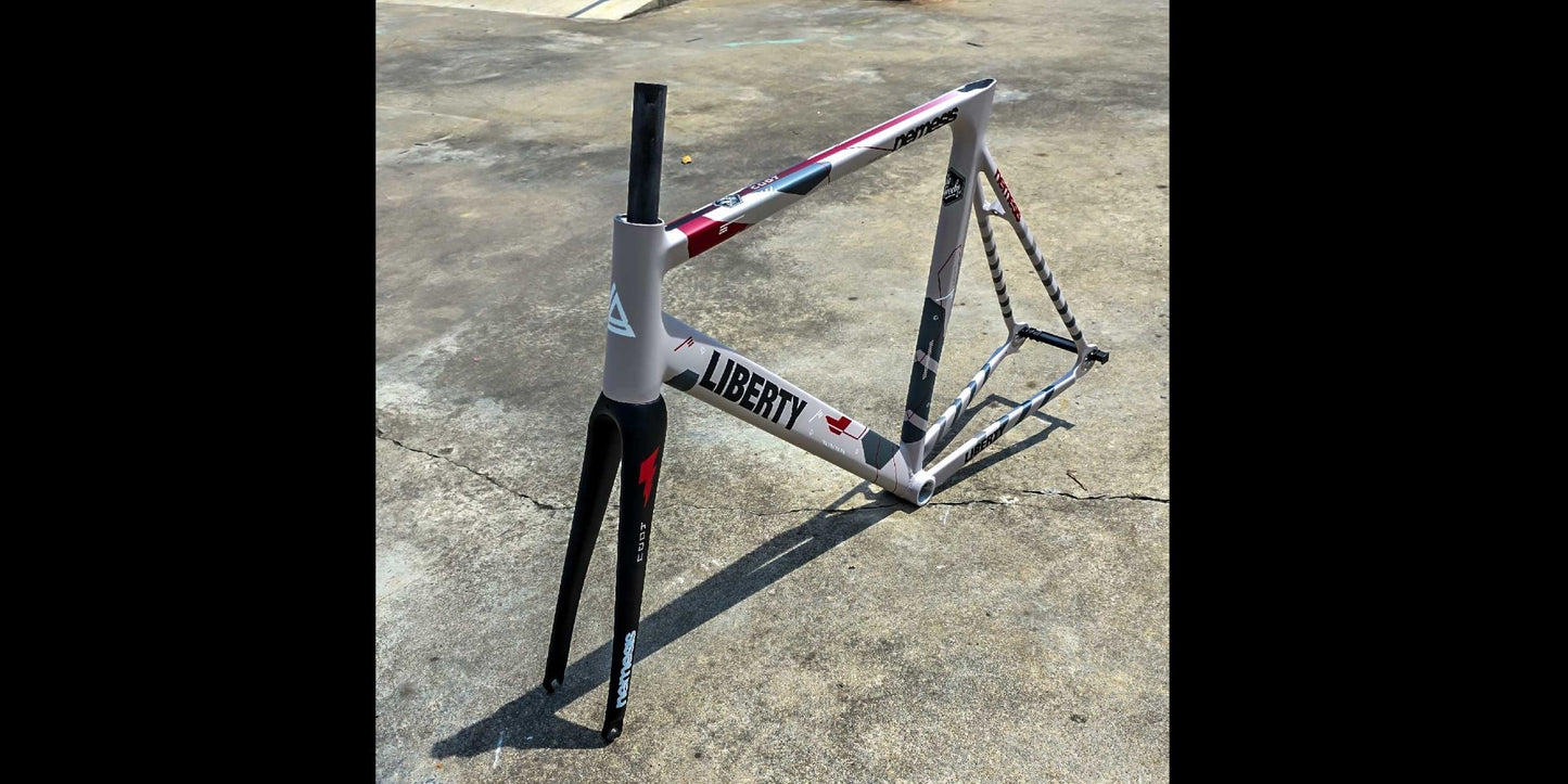 LIBERTY BIKES - LIBERTY Nemesis Neo 4 Track Frameset - FISHTAIL CYCLERY