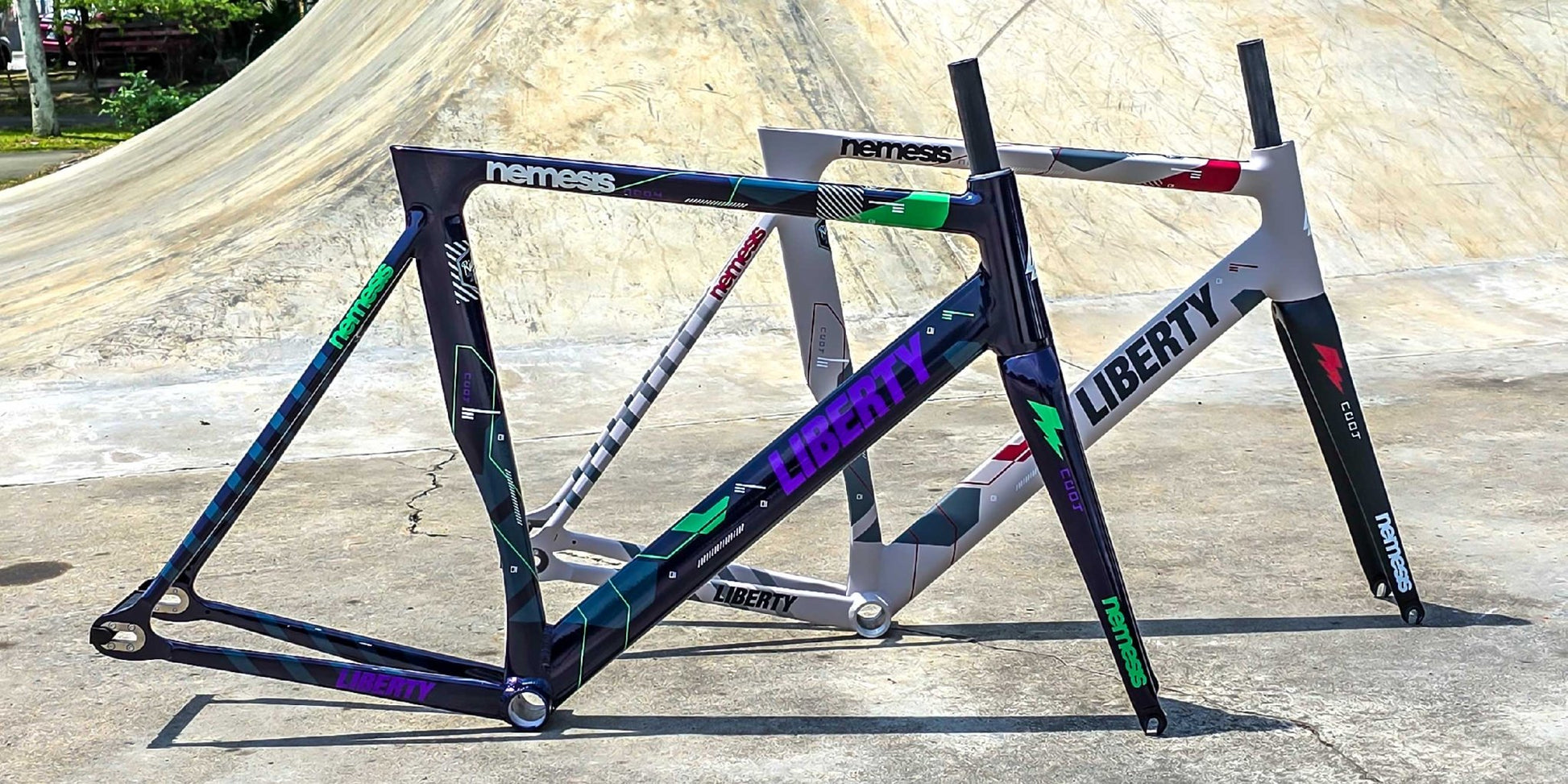 LIBERTY BIKES - LIBERTY Nemesis Neo 4 Track Frameset - FISHTAIL CYCLERY