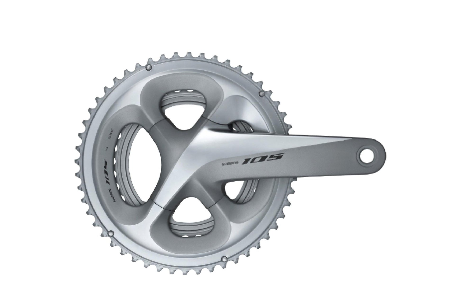 Shimano - SHIMANO 105 Hollowtech II Road Crankset 2 X 11-Speed - FISHTAIL CYCLERY