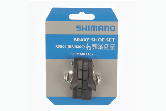 Shimano - SHIMANO Brake Shoe Set - R55C4 with Cartridge - FISHTAIL CYCLERY