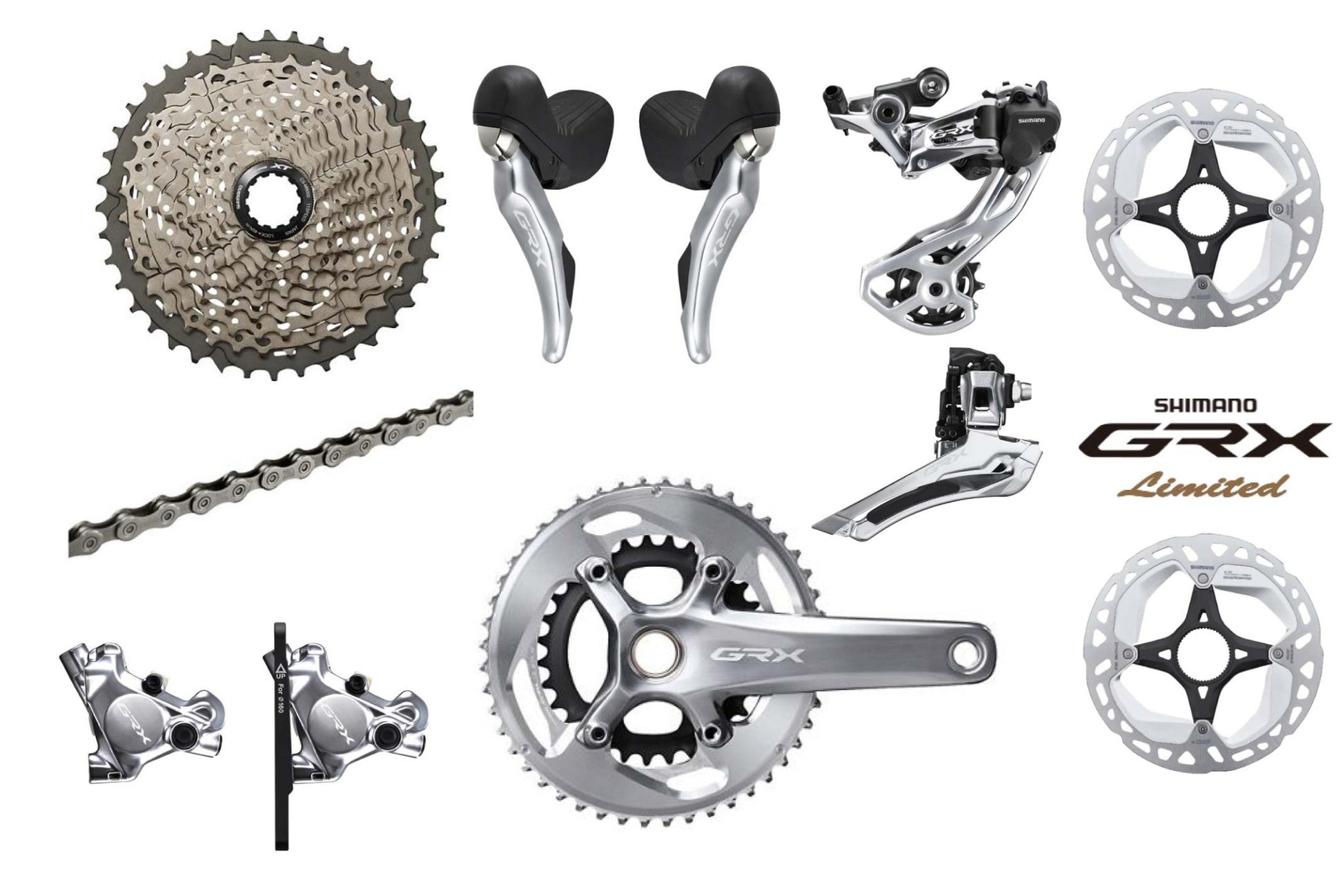 Shimano - SHIMANO GRX Limited Edition Groupset (Drop Bar Type) - FISHTAIL CYCLERY