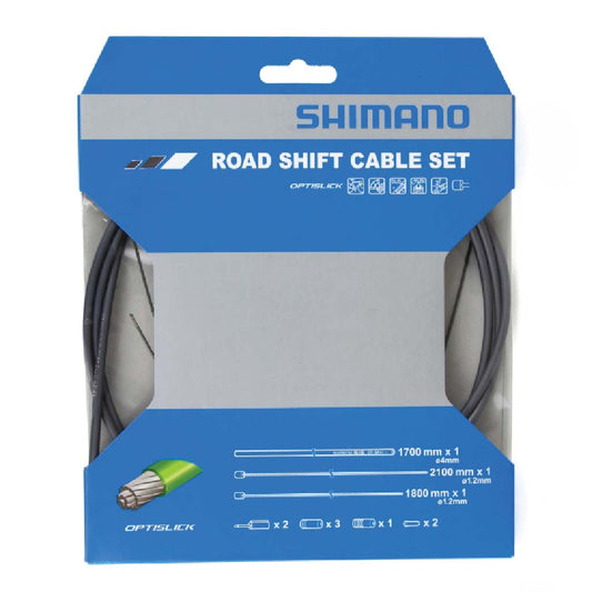 Shimano - SHIMANO Road Shifting Cable Set (OPTISLICK) - FISHTAIL CYCLERY