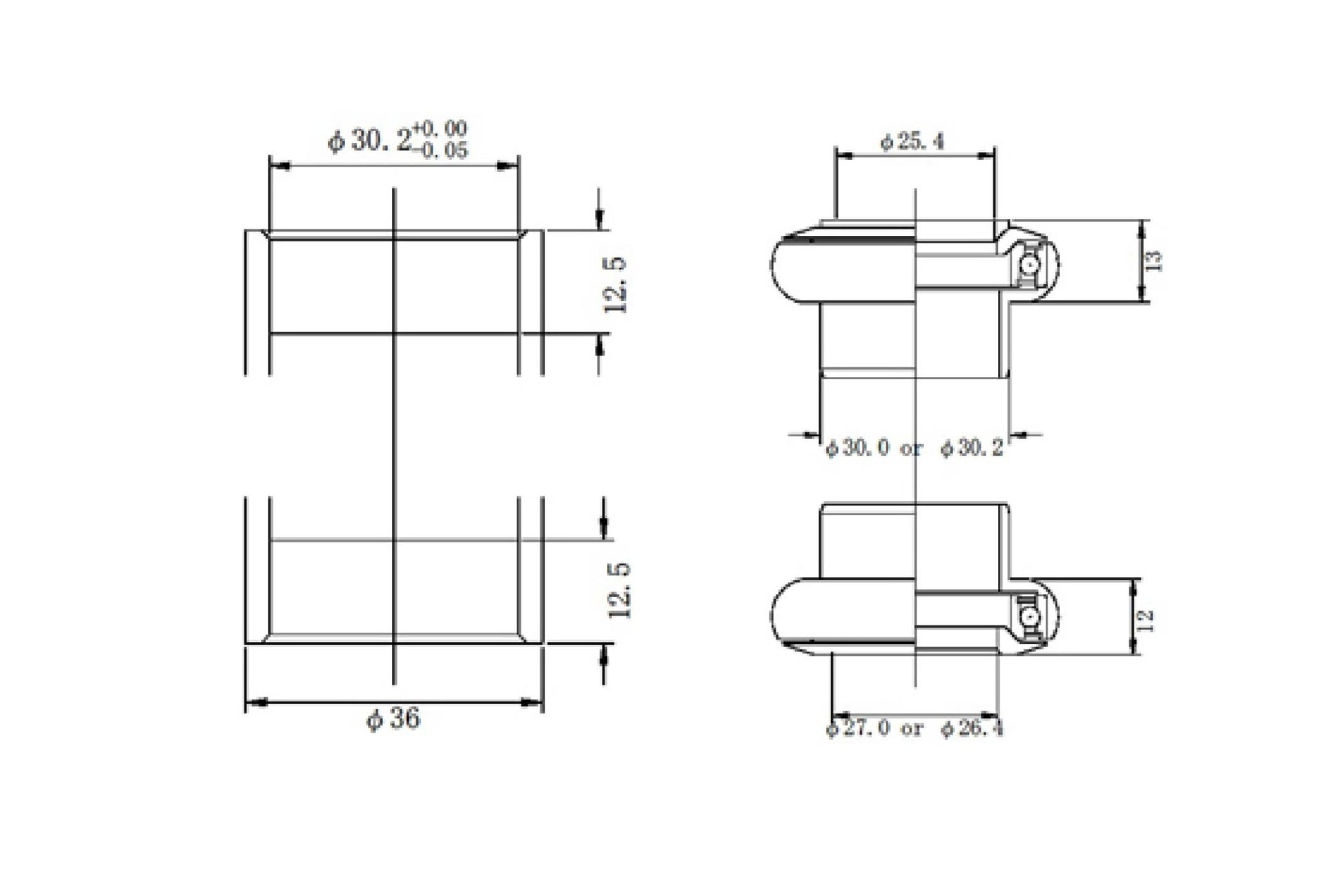 TANGE SEIKI - TANGE SEIKI Technoglide 1-1/8" Threadless Headset - FISHTAIL CYCLERY