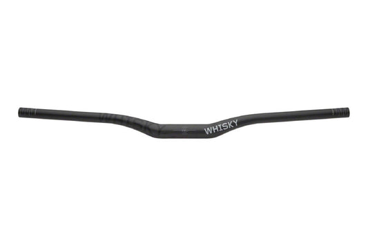 Whisky Parts Co - WHISKY No.9 Carbon Handlebar - 25mm Rise, 31.8, 760mm, Matte Black - FISHTAIL CYCLERY